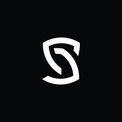 Letter S Logo Design Vector. Usable for Business Logo. Initials Vector