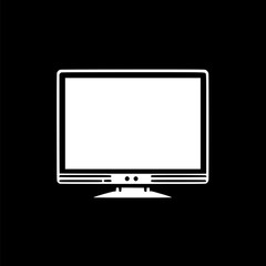 TV screen vector icons set, modern solid symbol collection, filled sign, symbol, vector, art