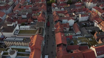Old Town Göttingen Centre in Lower Saxony in the Evening