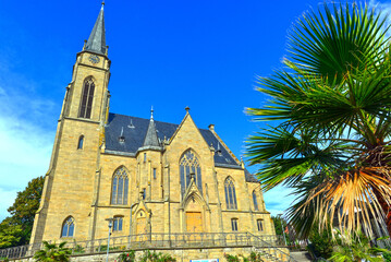 Fototapeta premium Stadtkirche Bad Rappenau