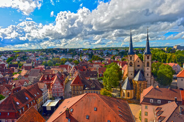 Altstadt von Bad Wimpfen im Landkreis Heilbronn (Baden Württemberg)
