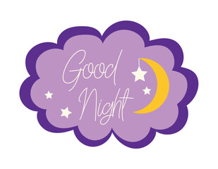 Message element of kawaii set. This charming kawaii-style illustration radiates warmth with the message 