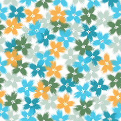  Collage contemporary seamless pattern.