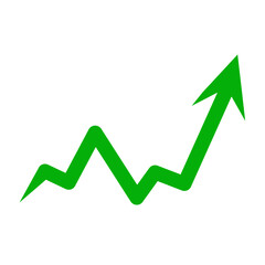 green arrow graph growth