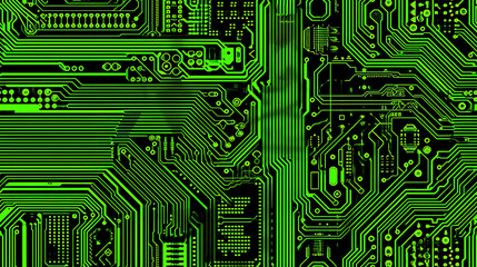 Circuit board processor background, future technology concept background material