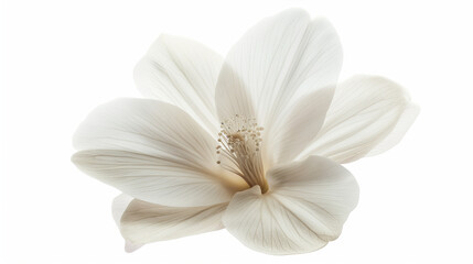 white magnolia flower - obrazy, fototapety, plakaty
