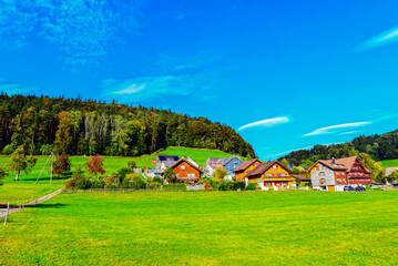 Siedlung Tufertschwil in der Gemeinde Lütisburg im Kanton St. Gallen (Schweiz) 