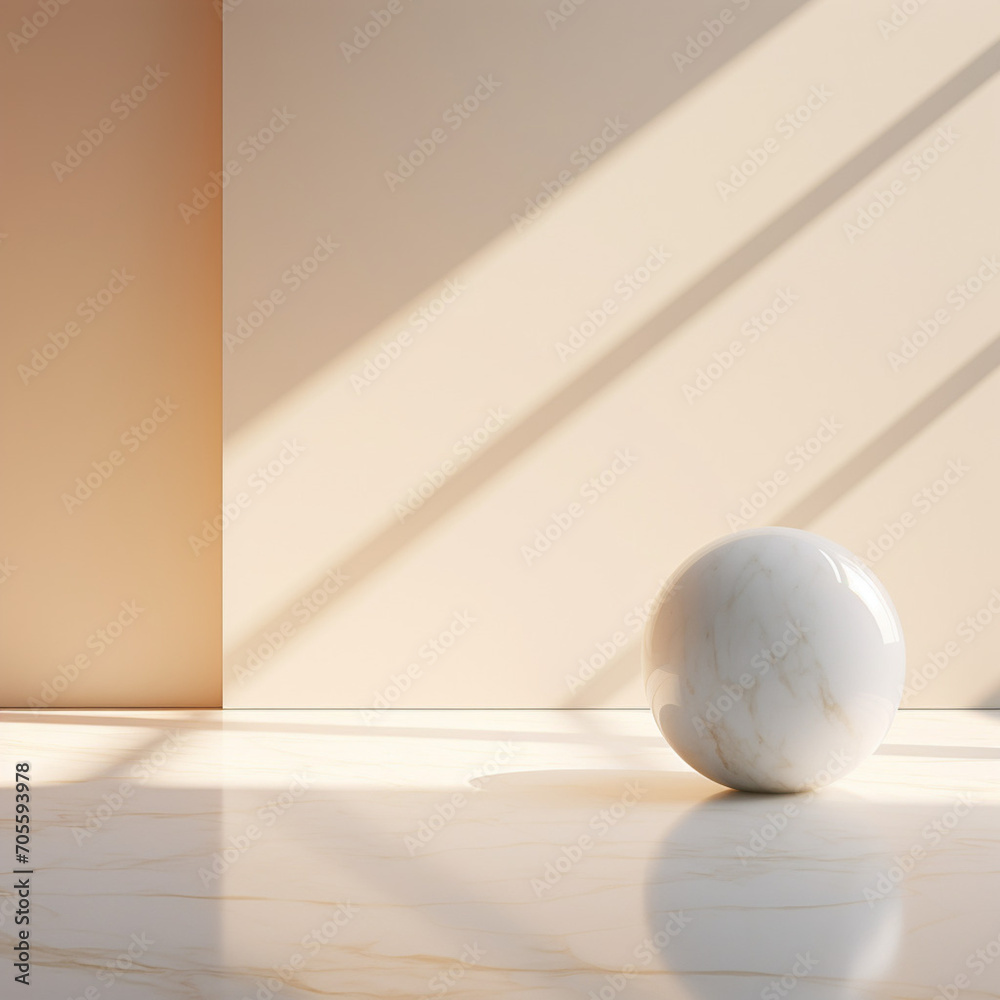 Poster minimalistic background abstract with generative ai.
