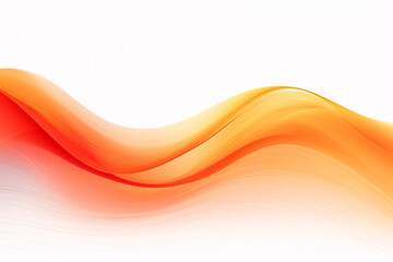 Orange background dynamic curve annual meeting golden main vision, gradient abstract PPT background - obrazy, fototapety, plakaty