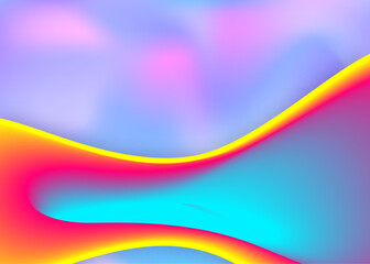 Fluid background with liquid dynamic elements and shapes.