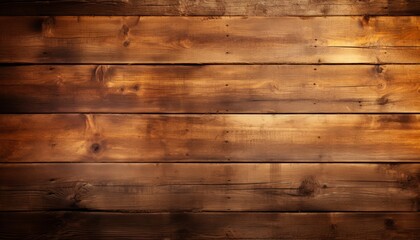 Fototapeta premium Top view of a captivating dark wood background with a textured surface and rich, deep tones