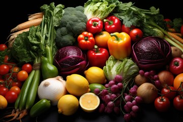 fresh fruits and vegetables