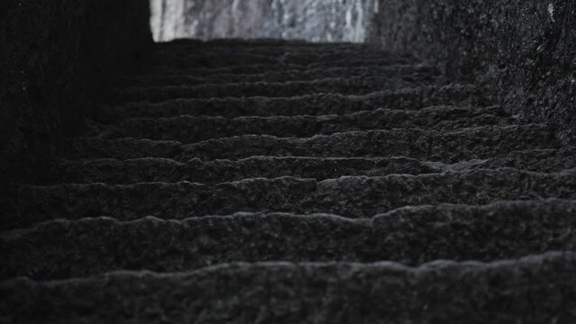 rock staircase