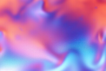 Grainy gradient bright holographic background, abstract soft textures