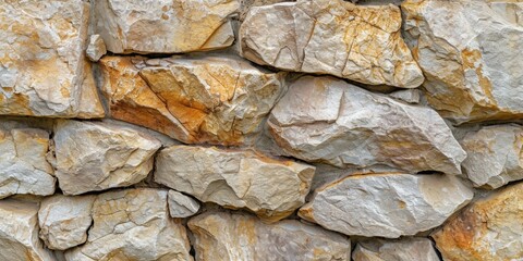 Rough Stone Texture Background. Grungy Rock Wall Design with Vintage Weathered Surface.