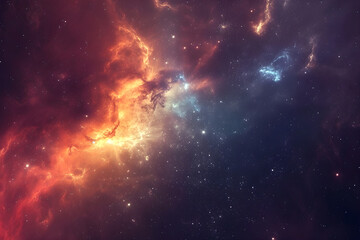 Naklejka premium nebula