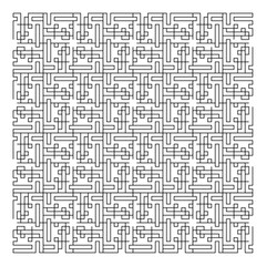 Maze puzzle game vector pattern