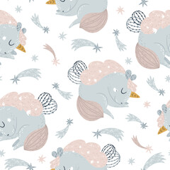 cute baby kids pattern vector wallpaper decoration texture