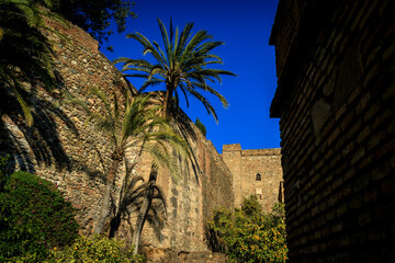 Fototapeta na wymiar View from Malaga, Spain