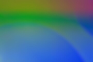 Abstract blurred background image of blue, green colors gradient used as an illustration. Designing posters or advertisements.