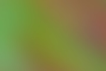 Abstract blurred background image of green, red colors gradient used as an illustration. Designing posters or advertisements.