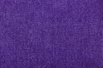 purple color jeans texture, factory fabric on white background