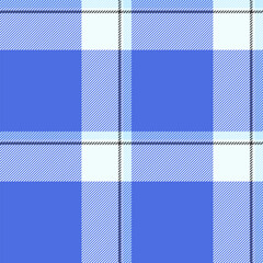 Vector seamless tartan of fabric plaid background with a check pattern texture textile.