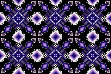 Geometric patterns with simple shapes. Tribal and ethnic fabrics. African, American, Mexican, Indian styles. Simple geometric pattern elements are best used in web design, business textile printing.