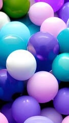 Dive into a world of whimsy with this captivating bubble wallpaper. Playful and enchanting, the colorful bubbles create a light and airy  for your mobile screen, adding a touch of joy Mobile wallpaper