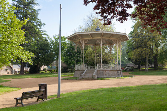 The Bandstand of the Public Garden of Guingamp