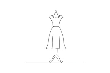 Bride's dress. wedding attribute minimalist concept.