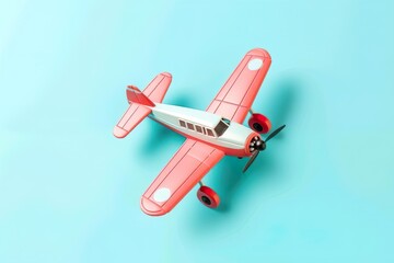AeroDream: Model Airplane Soaring on Pastel Horizon. Generative ai