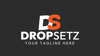 DS Monogram - Dynamic Logo Design for Drop Sets Sports Company, letter mark, logo, minimal, creative