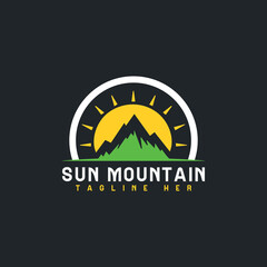 Sun Mountain logo design