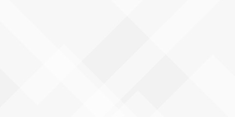 Abstract white and gray modern square technology concept background. White color geometric and technology banner background. Seamless white geometric vector background.