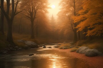 Bosco autunnale