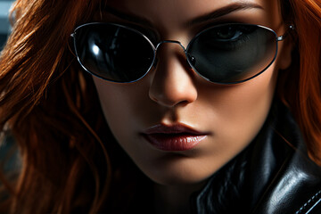 Generative AI picture of secret agent spy person modern film style killer detective soldier