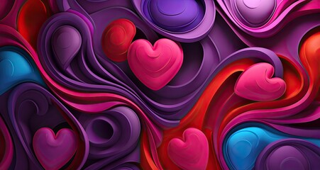 valentine's day background free love for your design