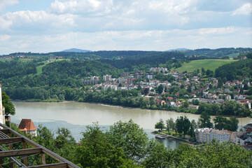 Passau is known for its old town and baroque buildings, including St. Stephen's Cathedral