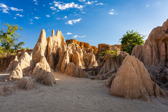 Sao Din Na Noi located  in Srinan National Park, Nan province, Thailand.