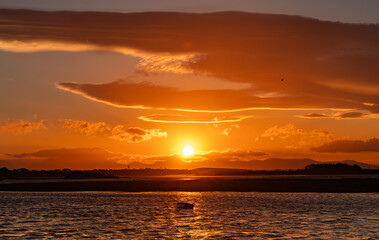 Sunrise at Four Mile Bridge Isle of Anglesey