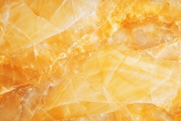 Close-Up of Natural Orange and White Marble Stone Texture for Background