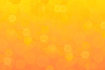 Abstract orange bokeh background for christmas or summer