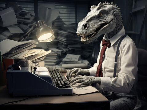 Dinosaur author