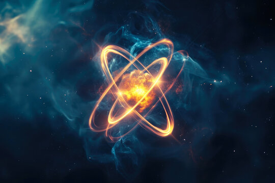Microcosmic Ballet: Nucleus in Electron Harmony