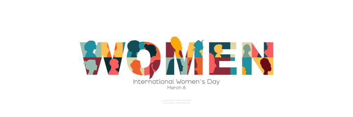 Banner for International Women's Day.