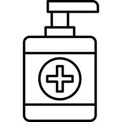 Alcohol Gel Icon
