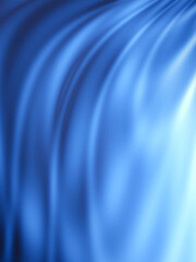 Blue waterfalls art banner vertical design
