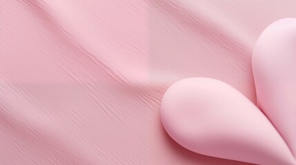 A pink background with pink heart on it.