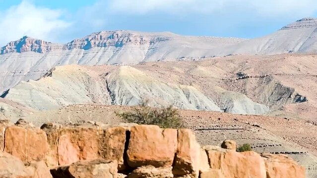 Scenic view from southern Aures mountains